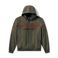 FALL 2026 Pánská větrovka Harley-Davidson Idyll Windproof Soft Shell  olivová – 98400-26VM