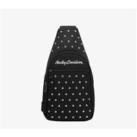 2026 ARRIVAL Moonshadow Studded Chest Sling Bag – hrudní / crossbody taška se cvočky