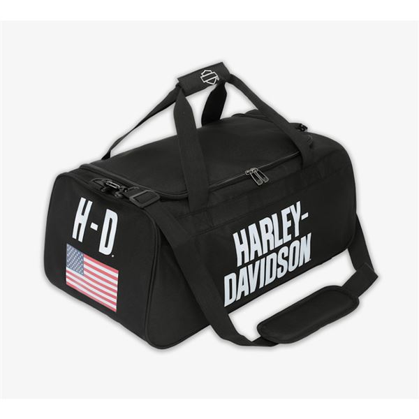 2026 ARRIVAL American Flag Duffel – cestovní taška