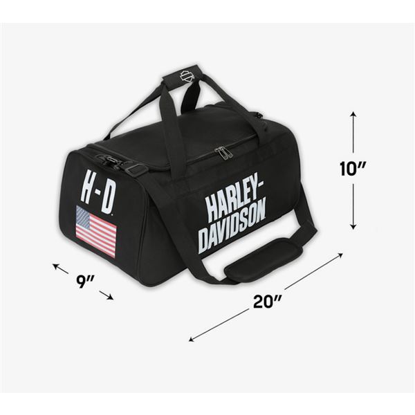 2026 ARRIVAL American Flag Duffel – cestovní taška