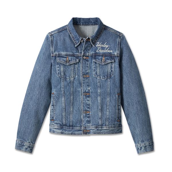 Dámská Džínová bunda 99040-23VW