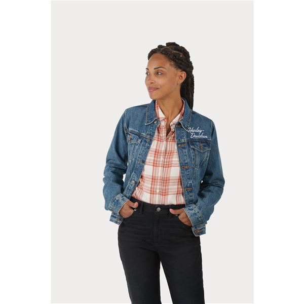 Dámská Džínová bunda 99040-23VW