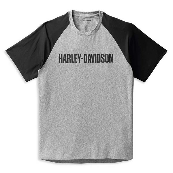 Jezdecké tričko pánské šedé Harley-Davidson 99065-22VM