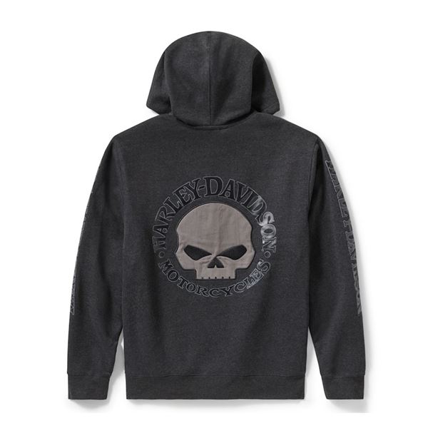 2026 ARRIVAL Willie G™ Skull Zip Front Hoodie