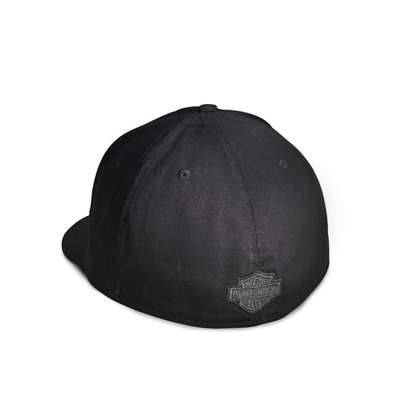 Pánská čepice Harley-Davidson 59FIFTY Willie G Skull Fitted – Černá – 99400-14VM