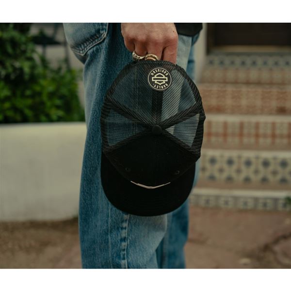 DEALER EXCLUSIVE Trucker čepice – Harley Black – 99400-26VX