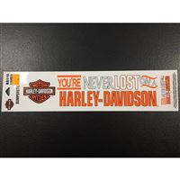 Nálepka na nárazník Harley-Davidson BS115