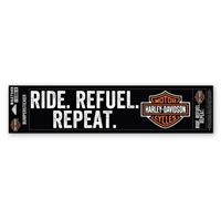 Nálepka Harley-Davidson - RIDE.REFUEL.REPEAT.