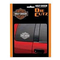 2026 ARRIVAL BAR & SHIELD  WINDOW DECAL WHITE CG3614 – samolepka