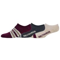 Dámské kotníkové ponožky Harley-Davidson 3 pack D89313170-990