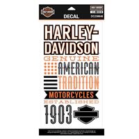 Sada nálepek Harley-Davidson DC236646