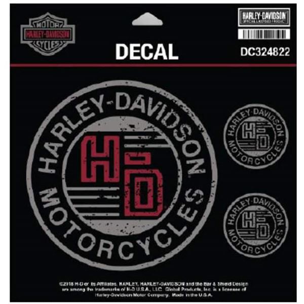 Nálepka Harley-Davidson DC324822
