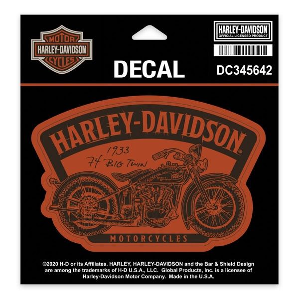 Nálepka Harley-Davidson DC345642