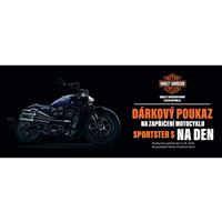 Dárkový poukaz zapůjčení motocyklu na den sportster Dárkový poukaz zapůjčení motocyklu na den sportster