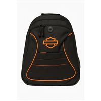 Batoh Harley-Davidson orange logo HDBOL