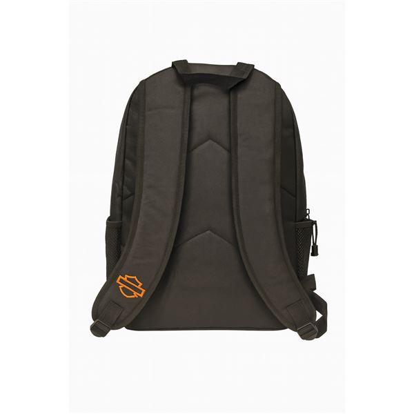 Batoh Harley-Davidson orange logo HDBOL