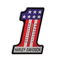 Teploměr Harley‑Davidson #1 RWB Racing kovový - HDL-10024