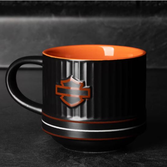 Sada dvou keramických hrnků (420 ml) Harley-Davidson HDX-98683 