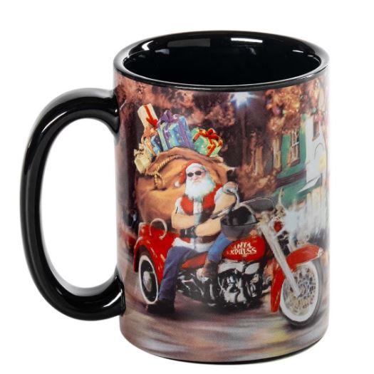 Keramický hrnek Biker Santa „Happy Harley Days 2025“ HDX-98689