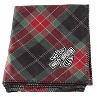 Vánoční kostkovaná deka Harley-Davidson HDX-99353