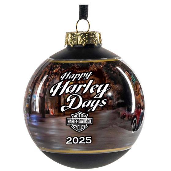 Vánoční koule  Biker Santa HDX-99355