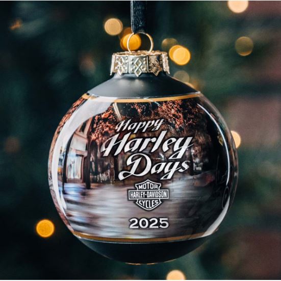 Vánoční koule  Biker Santa HDX-99355