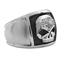 Pánský prsten Skull Harley-Davidson HSR0020