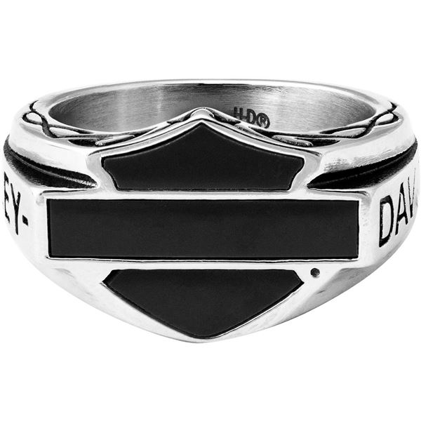 Pánský prsten logo Harley-Davidson HSR0064