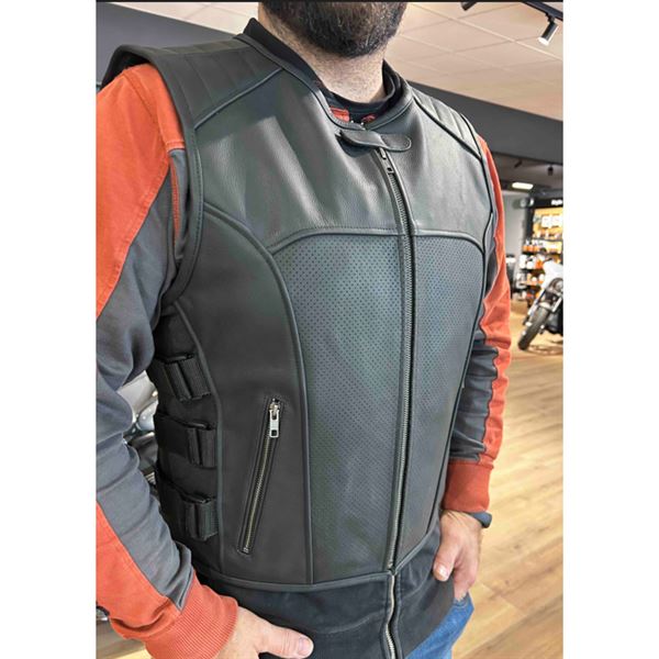 Kožená vesta H-D Brno