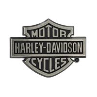 Pánská přezka na opasek Harley-Davidson Bar & Shield starý nikl – MAU021/61