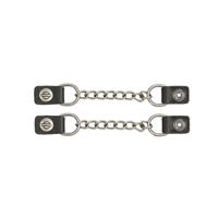 Prodlužovací řetízky na vestu Harley-Davidson Classic Bar & Shield – Starý nikl – 2 ks – MAU402/08