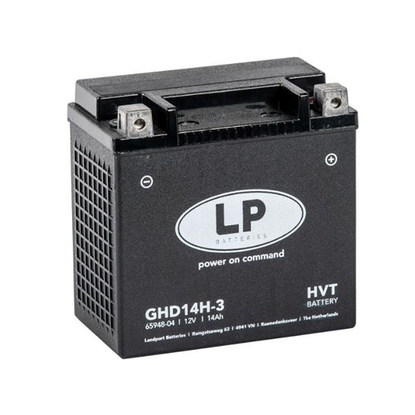 LP BATTERY GEL – 12 V, 14 Ah (149 × 87 × 144 mm)