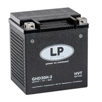 LP BATTERY GEL – 12 V, 30 Ah (166×130×175 mm)
