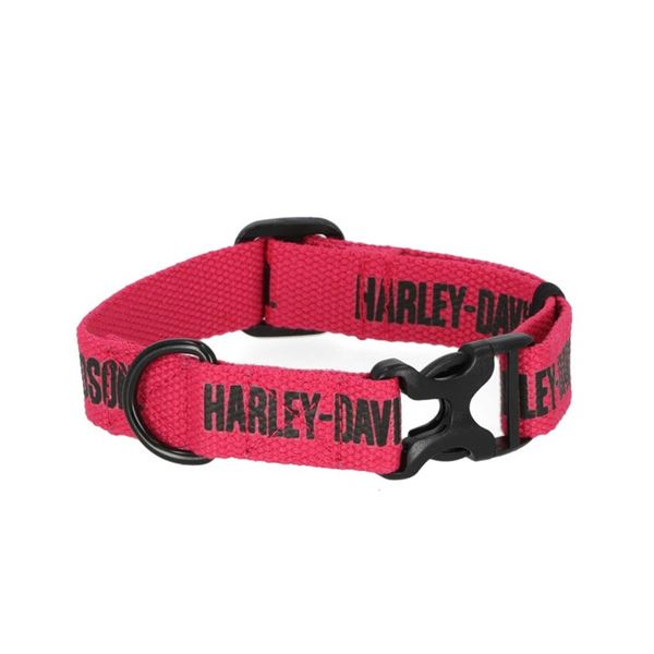 2026 ARRIVAL COTTON WEBBING PET COLLAR PINK/BLACK / MPC002/16 – obojek pro psa