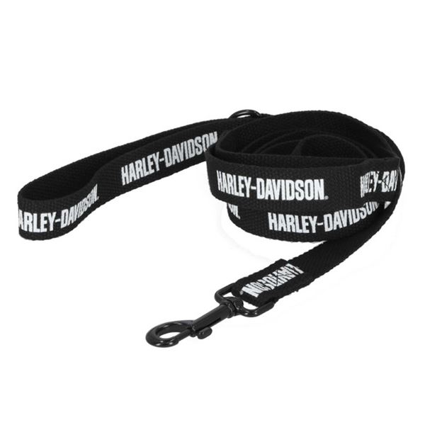 Vodítko pro psa černé Harley-Davidson MPC104/08