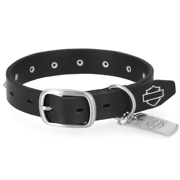 Kožený pásek pro psa Harley-Davidson MPC262/08S