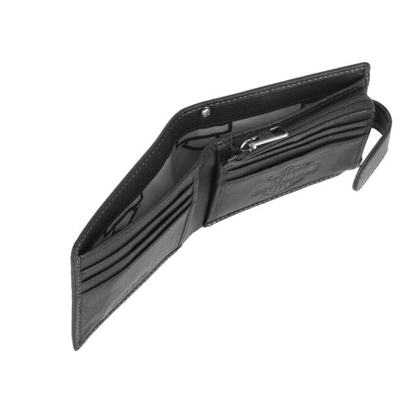 Harley-Davidson kožená Billfold Peněženka s Coin Pocket - MWM130/08