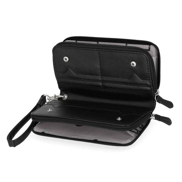 Dámská peněženka Harley-Davidson krokodýlí kůže, černá MWW049/08 F25  