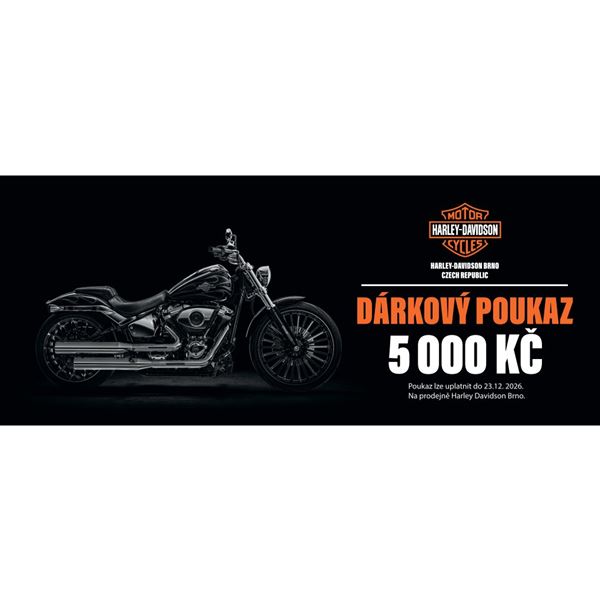 Dárkový poukaz 5.000 Kč