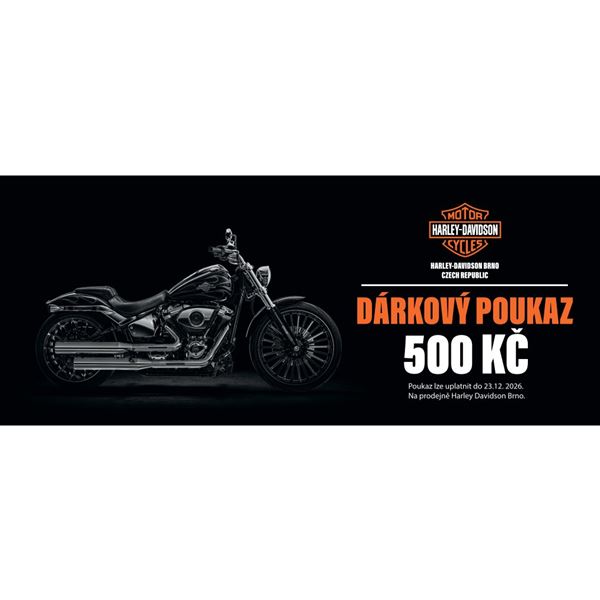 Dárkový poukaz 500 Kč