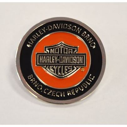 Odznak Harley-Davidson BRNO