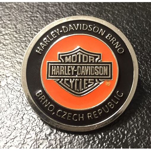 Odznak Harley-Davidson BRNO